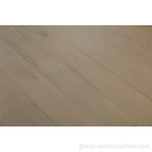 Hand Scraped Wood Flooring Engineered European oak wooden flooring matte gloss Supplier